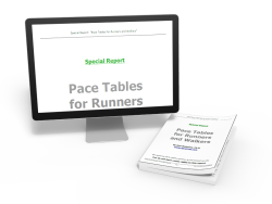 Pace Tables for Runners and Walkers