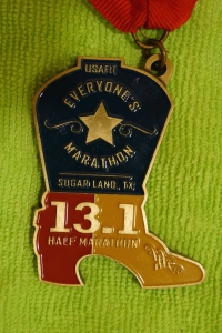 2013 USA FIT Half Marathon Medal