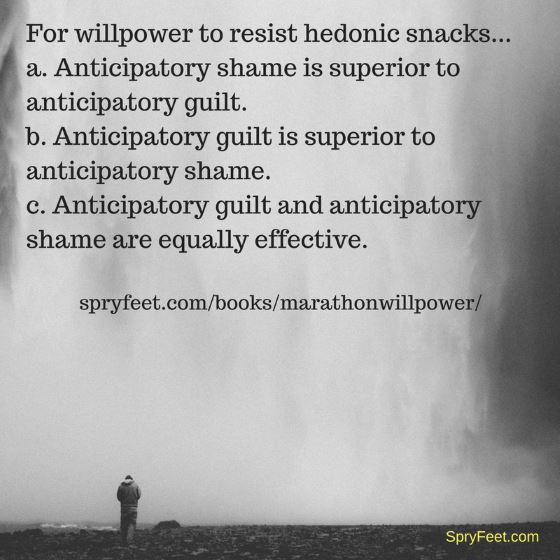 Anticipatory Shame vs. Anticipatory Guilt