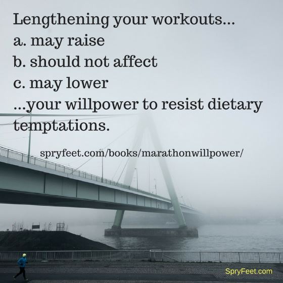 Lengthening your workouts...