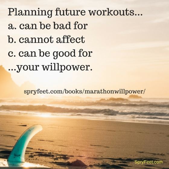 Planning Future Workouts